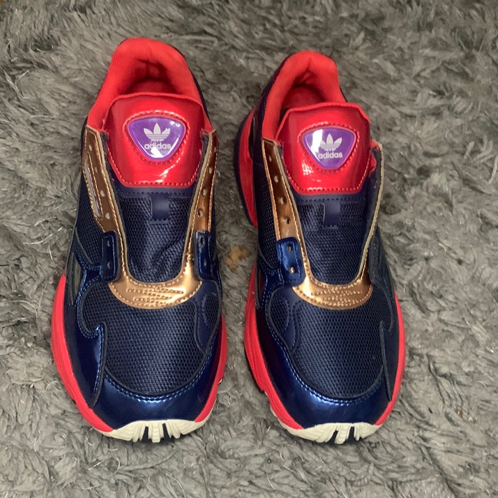 New Chrome Adidias (Never Worn)